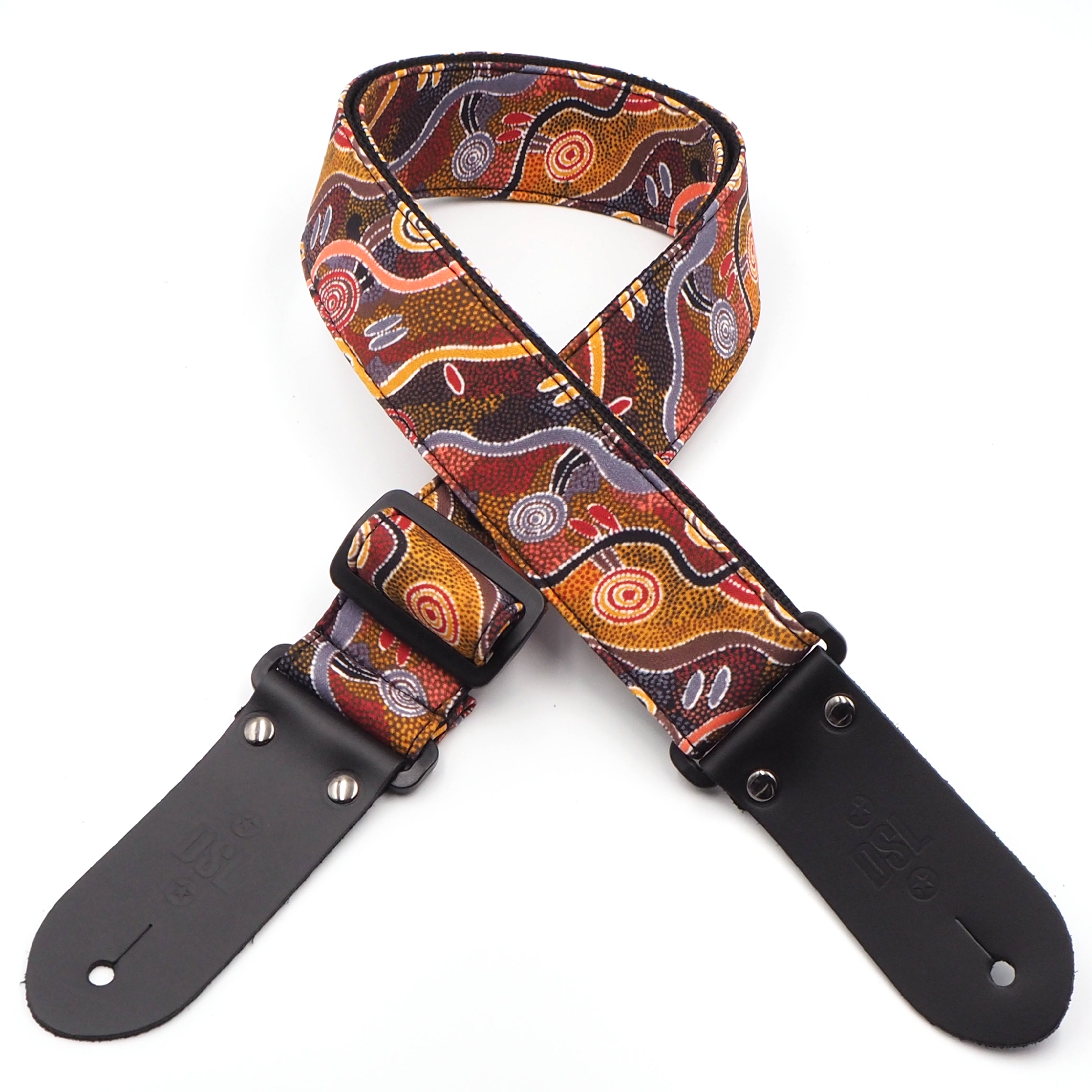 DSL 2" Guitar Strap Indigenous, Blue Dreaming