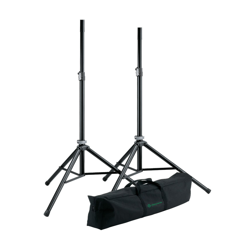 K&M 21449 Speaker Stands with Bag - Konig & Meyer