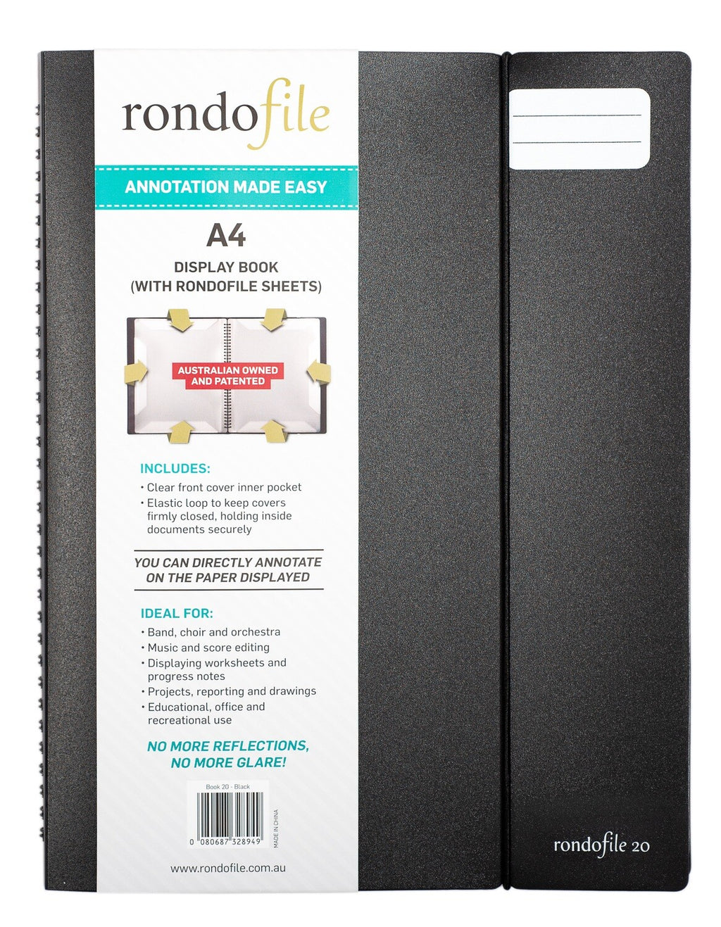Rondofile 10 Page Music Jot