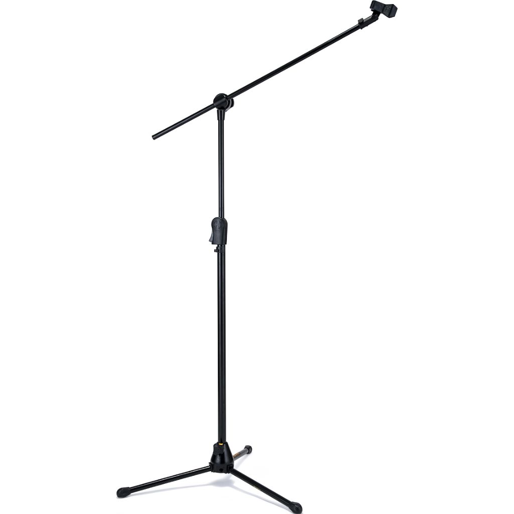 Hercules MS532B EZ Clutch Tripod Mic Stand w/2-in-1 Boom & EZ Mic Clip