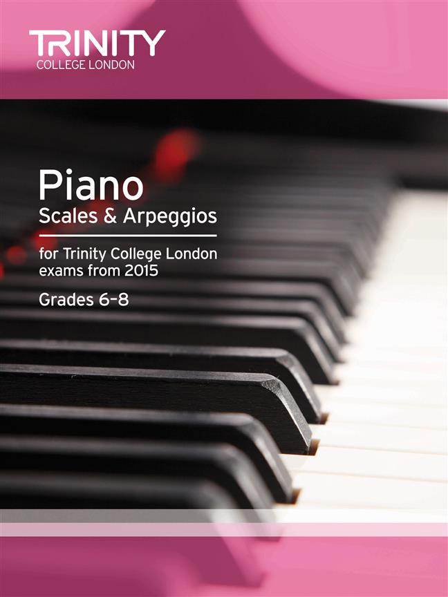 Trinity Piano Scales from 2015, Initial-Grade 5