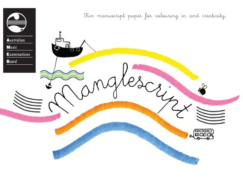 The Manuscript Book 5 - Giant Stave, Recycled paper