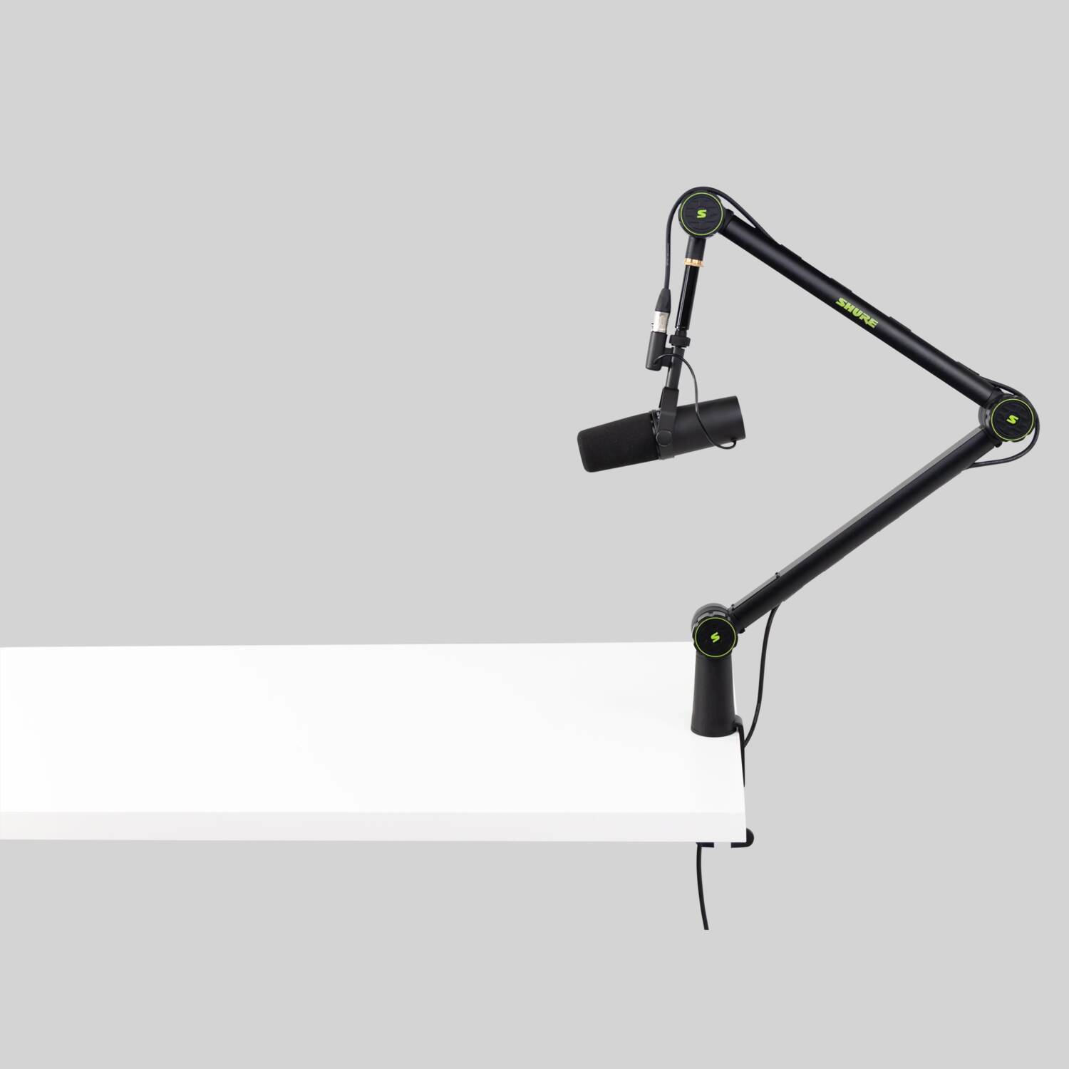 Shure SM7B & Gator Low Profile Boom Arm