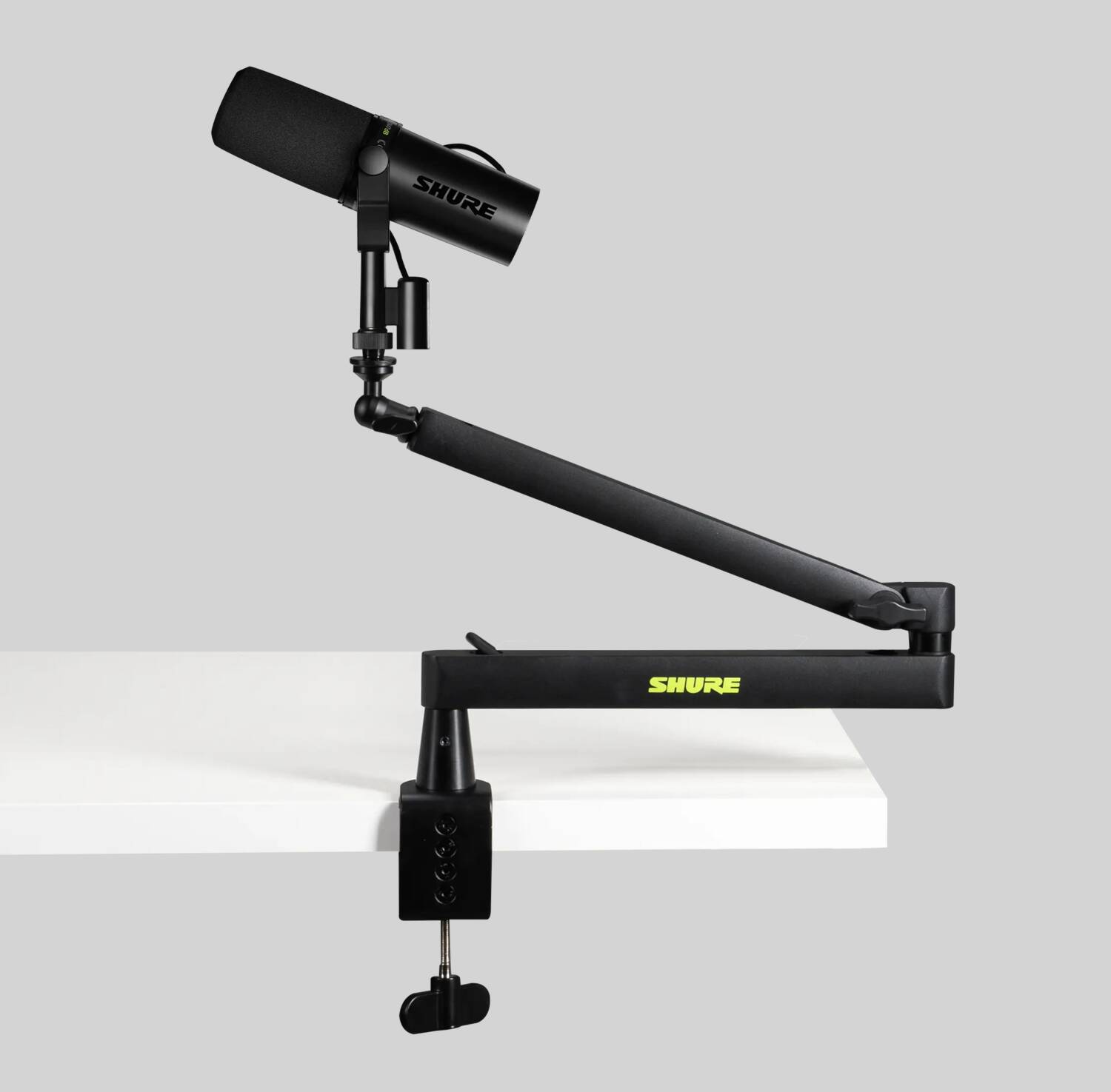Shure SM7dB & Gator Low Profile Boom Arm
