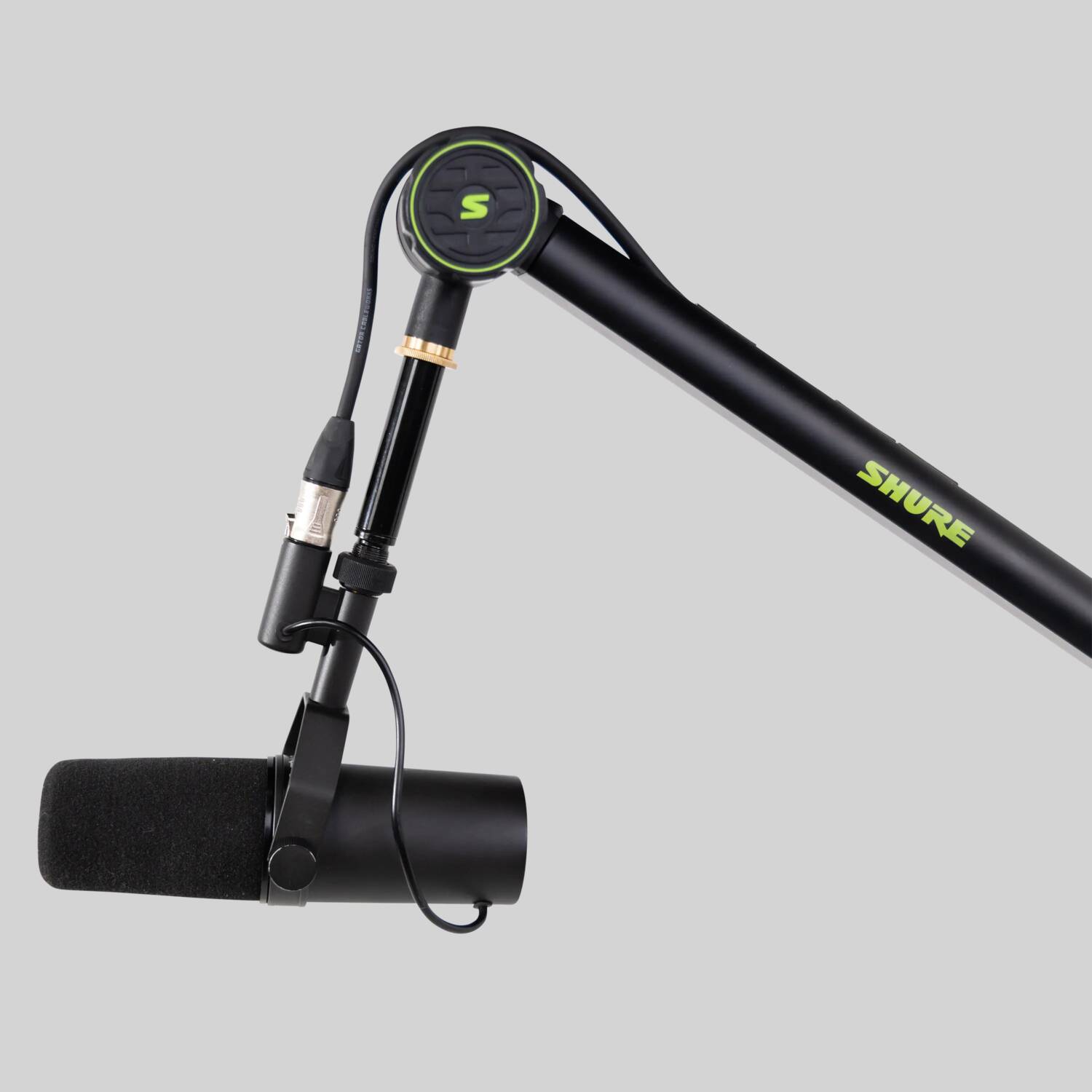 Shure SM7B & Gator Low Profile Boom Arm