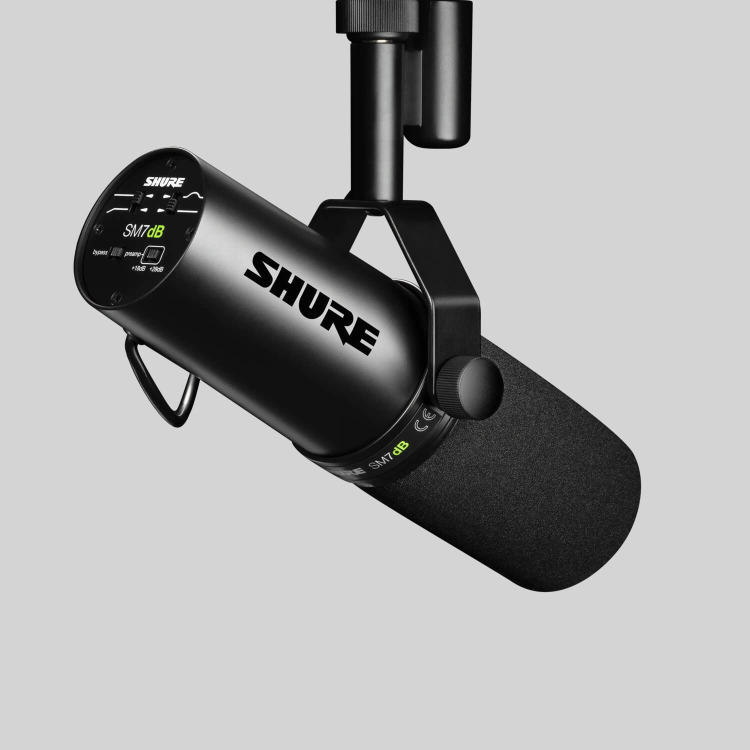 Shure SM7dB & Gator Low Profile Boom Arm