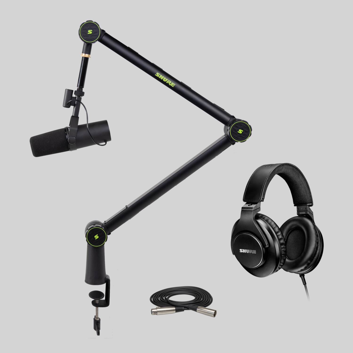 Shure SM7B Boom Arm and SRH440A Bundle