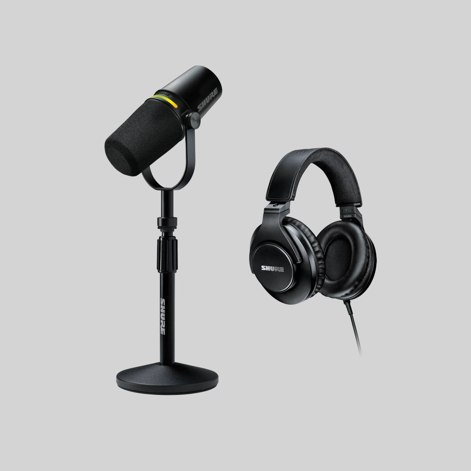 Shure MV7+ Podcast Kit & SRH440A
