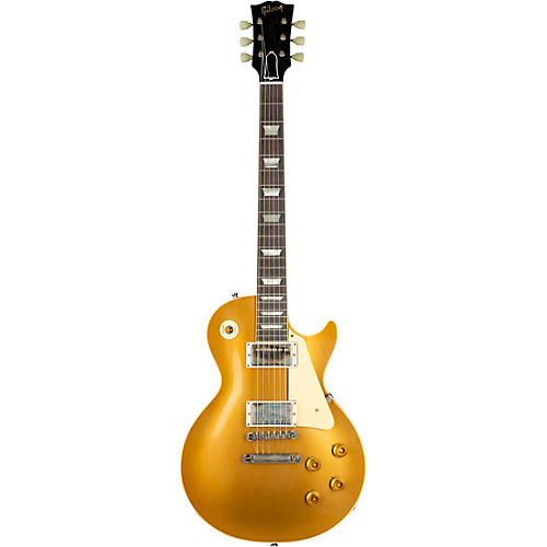 Gibson Custom 1957 Les Paul Goldtop Darkback Reissue VOS Electric Guitar Gold Top - musicians--Friend