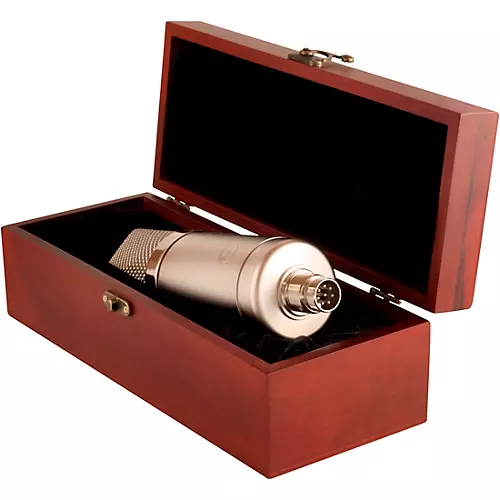 Peluso Microphone Lab P-49 Large Diaphragm Condenser Tube Microphone Kit Nickel - musicians--Friend