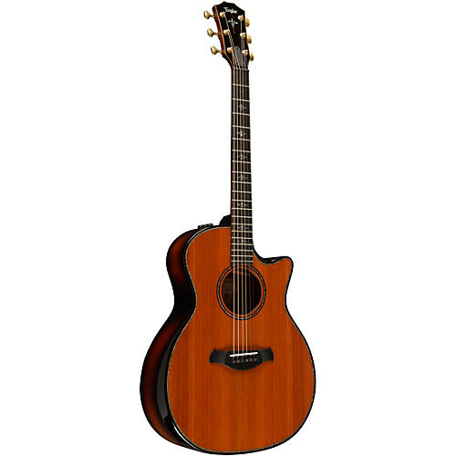 Taylor Builder's Edition 914ce Grand Auditorium Acoustic-Electric Guitar Kona Edgeburst - musicians--Friend