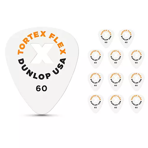 Dunlop Tortex Flex X Pick 1.0 mm 72 Pack - musicians--Friend