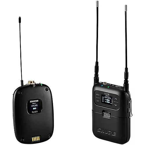 Shure SLXD15/85 Portable Digital Wireless Bodypack System with WL185 Lavalier Microphone - Band G58 Band J52 - musicians--Friend