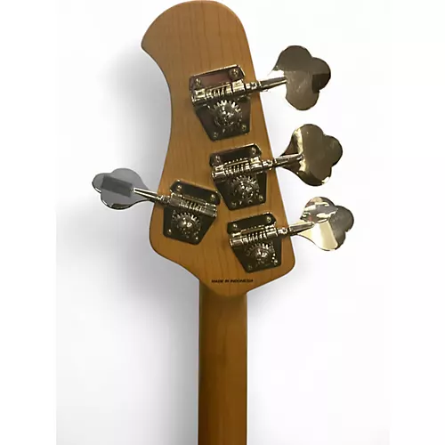Used Sterling by Music Man STINGRAY RAY4 Trans Black Electric Bass Guitar Trans Black - musicians--Friend