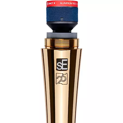 sE Electronics V7 Studio-Grade Supercardioid Handheld Microphone - 25th Anniversary Gold - musicians--Friend
