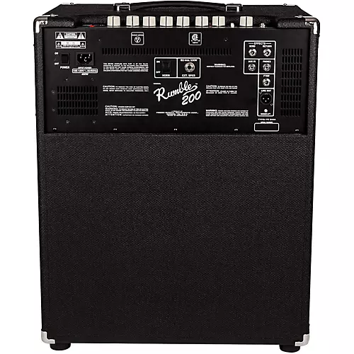 Fender Rumble 200 1x15 200W Bass Combo Amp - musicians--Friend
