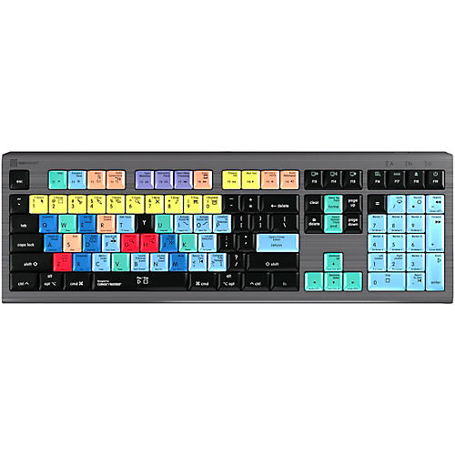 Logickeyboard Steinberg Cubase/Nuendo Mac ASTRA 2 US Mac Backlit ASTRA - musicians--Friend