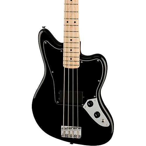 Squier Affinity Series Jaguar Bass H Maple Fingerboard Black - musicians--Friend