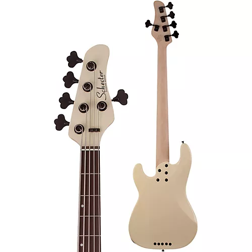 Schecter Guitar Research P-5 Ivy 5-String Bass 3-Tone Sunburst Black Pickguard - musicians--Friend