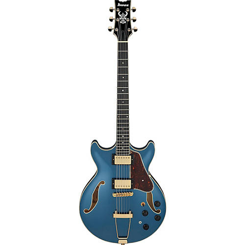 Ibanez Artcore AMH90 Full-Hollowbody Electric Guitar Prussian Blue Metallic - musicians--Friend