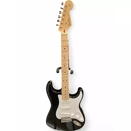 Used 2008 Fender Custom Shop Artist Series Eric Clapton Stratocaster Black Solid Body Electric Guitar Black - musicians--Friend