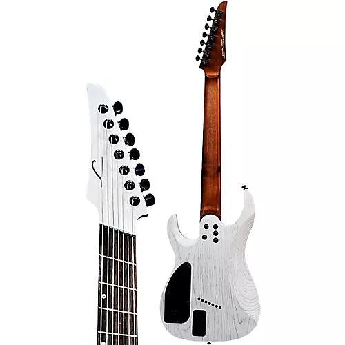 Legator N7FP Ninja Performance 7-String Electric Guitar Snow Fall - musicians--Friend