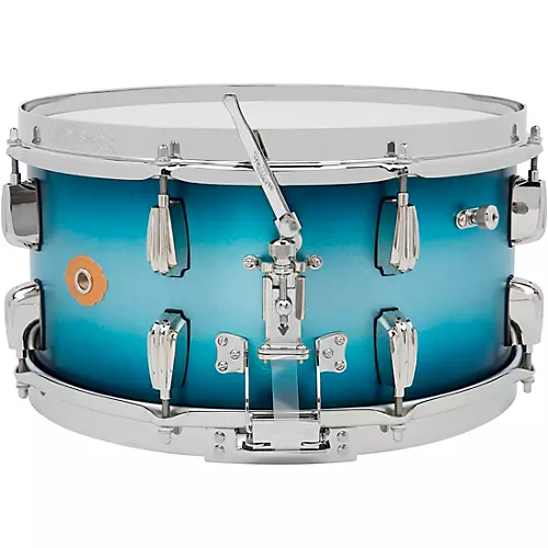 Slingerland Limited-Edition Radio King Specialty Lacquer Maple Snare Drum 14 x 7 in. Blue & Silver Lacquer - musicians--Friend