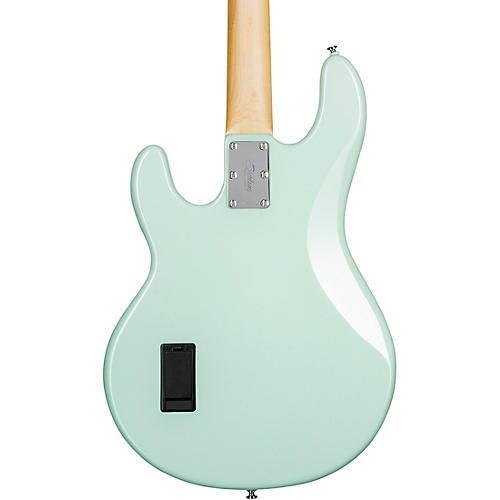Sterling by Music Man S.U.B. StingRay RAY4 Maple Fingerboard Electric Bass Guitar Chopper Blue White Pickguard - musicians--Friend