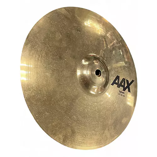 Used SABIAN 10in AAX Splash Brilliant Cymbal 28 - musicians--Friend