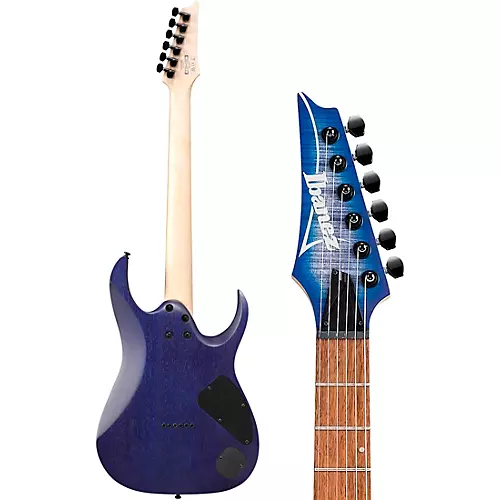 Ibanez RGA42FML RGA Series Electric Guitar Flat Blue Lagoon Burst - musicians--Friend
