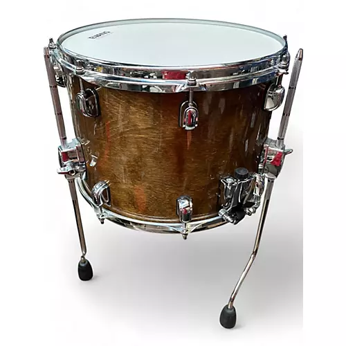 Used TAMA 14X10 S.L.P. Duo Birch Transparent Mocha Drum Transparent Mocha 217 - musicians--Friend