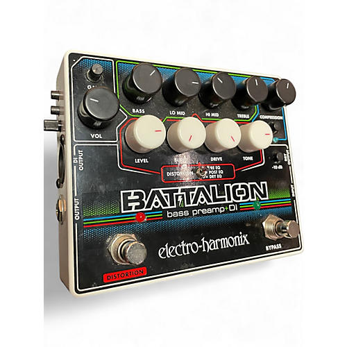 Used Electro-Harmonix Battalion Bass Effect Pedal - musicians--Friend