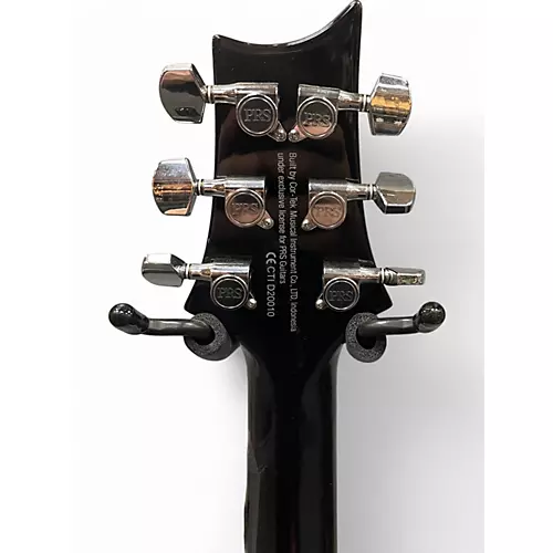 Used PRS SE Custom 24 Trans Green Solid Body Electric Guitar Trans Green - musicians--Friend