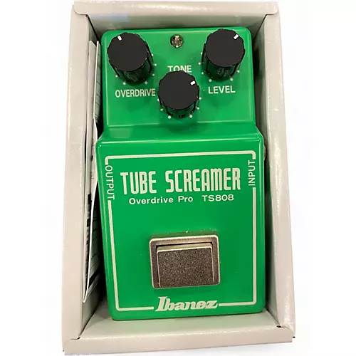 Used Ibanez TS808 Reissue Tube Screamer Distortion Effect Pedal - musicians--Friend