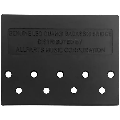 Leo Quan Badass II 4-String Bass Bridge, Grooved Saddles Nickel - musicians--Friend