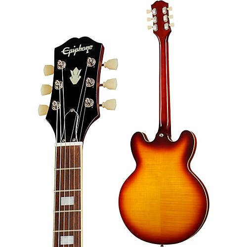 Epiphone ES-335 Figured Semi-Hollow Electric Guitar Blueberry Burst - musicians--Friend