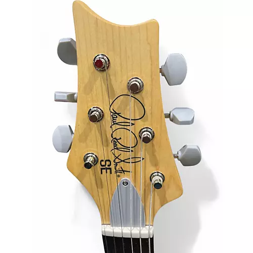 Used PRS SE Silver Sky Left Stone Blue Electric Guitar Stone Blue - musicians--Friend