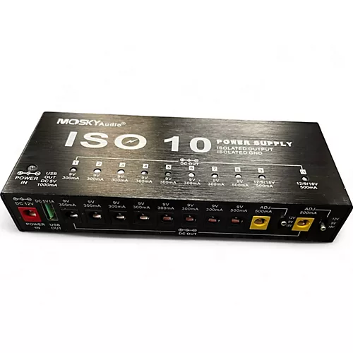 Used Mosky Audio ISO 10 Power Supply Power Supply - musicians--Friend