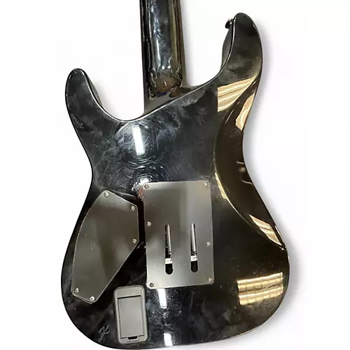 Used Schecter Guitar Research Hellraiser C8 8 Floyd Rose BLACK Solid Body Electric Guitar BLACK - musicians--Friend