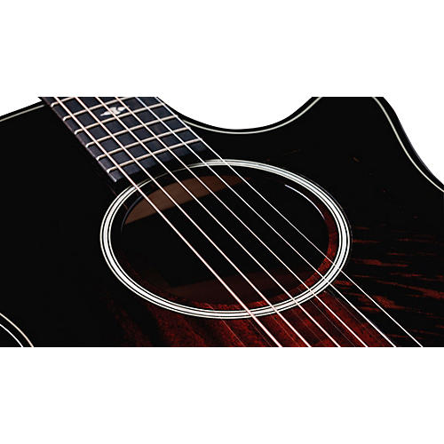 Taylor 524ce Builder's Edition Grand Auditorium Acoustic-Electric Guitar Kona Burst - musicians--Friend