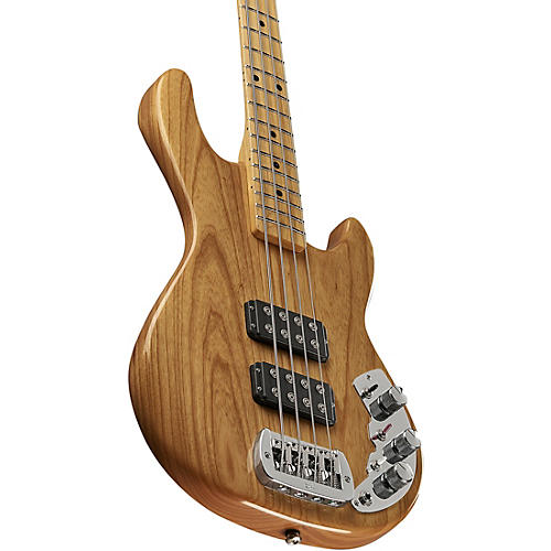 G&L CLF Research L-2000 Maple Fingerboard Electric Bass Jet Black - musicians--Friend
