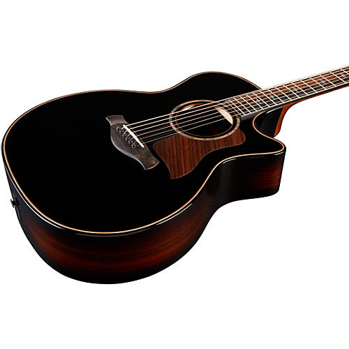 Taylor 814ce Builder's Edition Grand Auditorium Acoustic-Electric Guitar Blacktop - musicians--Friend