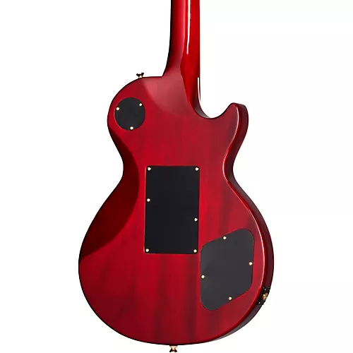Epiphone Alex Lifeson Les Paul Custom Axcess Left-Handed Electric Guitar Ruby - musicians--Friend