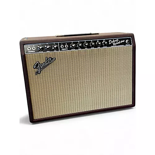 Used Fender FSR 1965 Deluxe Reverb 22W 1x12 Tube Guitar Combo Amp - musicians--Friend