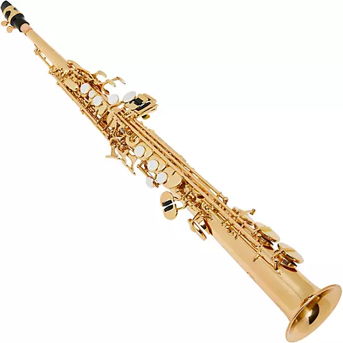 Allora ASPS-250 Student Series Soprano Sax Lacquer Lacquer Keys - musicians--Friend