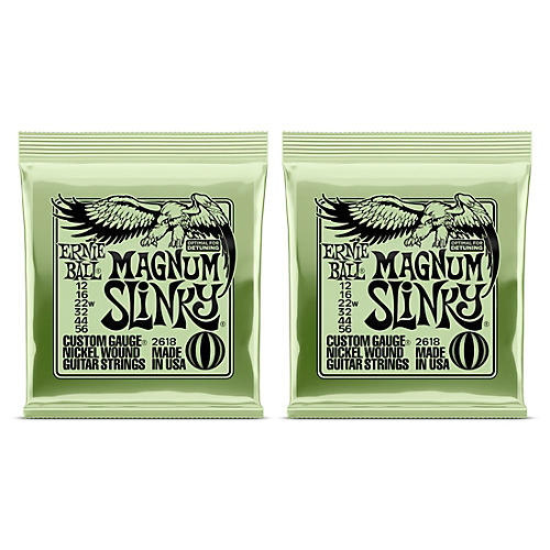 Ernie Ball 2618 Magnum Slinky Nickel Wound Electric Guitar Strings 2-Pack - musicians--Friend