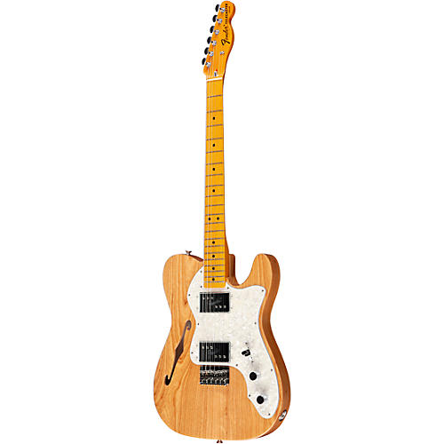 Fender American Vintage II 1972 Telecaster Thinline Electric Guitar Aged Natural - musicians--Friend