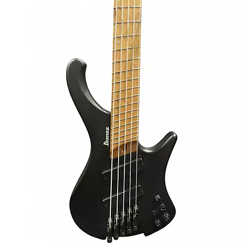 Used Ibanez EHB1005 Black Electric Bass Guitar Black - musicians--Friend