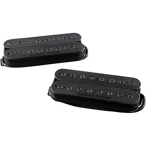 Seymour Duncan M Holcomb Alpha Omega 8-String Pickup Set Black Bridge or Neck - musicians--Friend