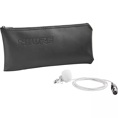 Shure WL185m Omnidirectional Condenser Lavalier With TA4F Termination Black - musicians--Friend